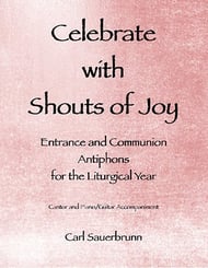 Celebrate with Shouts of Joy Vocal Solo & Collections sheet music cover Thumbnail
